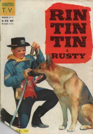 Scan de la Couverture Rintintin Rusty Vedettes TV n 11